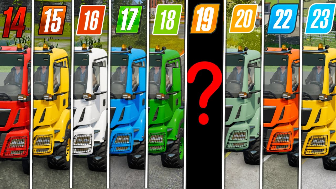 Fs14 vs Fs15 vs Fs16 vs Fs17 vs Fs18 vs Fs19 vs Fs20 vs Fs22 vs Fs23 vs Fs25 | TRUCKS