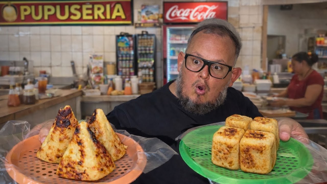 Comieras estás pupusas? Las únicas en El Salvador 