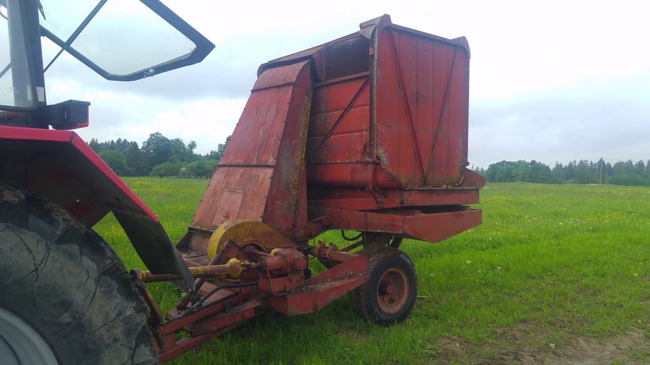 МТЗ 892.2 + КИР-бункерный 1500 / MTZ 892.2 + KIR 1500 with a bunker