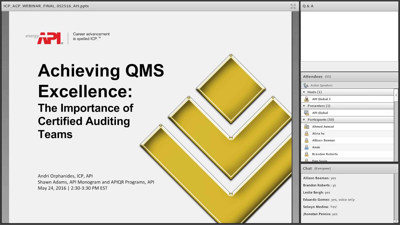 WEBINAR: Achieving QMS Excellence