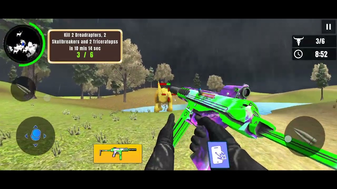 Black dinosaur gaming