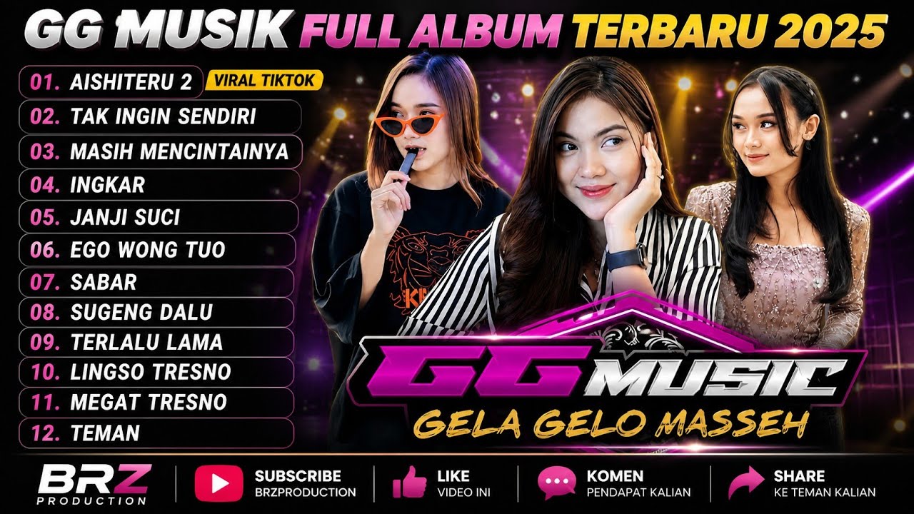 DINDA TERATU AISHITERU 2 SISKA AMANDA | GG MUSIK FULL ALBUM TERBARU 2025 ft LULU ROMANSA 