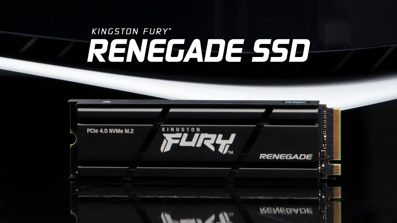 PCIe 4.0 NVMe M.2 High-Performance Gaming SSD &ndash; Kingston FURY Renegade SSD