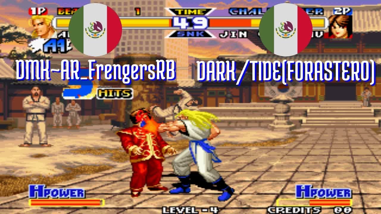 FT5 @rbffspec: DMK~AR_FrengersRB (MX) vs DARK/TIDE(FORASTERO) (MX) [Real Bout FFS Fightcade] Jan 28