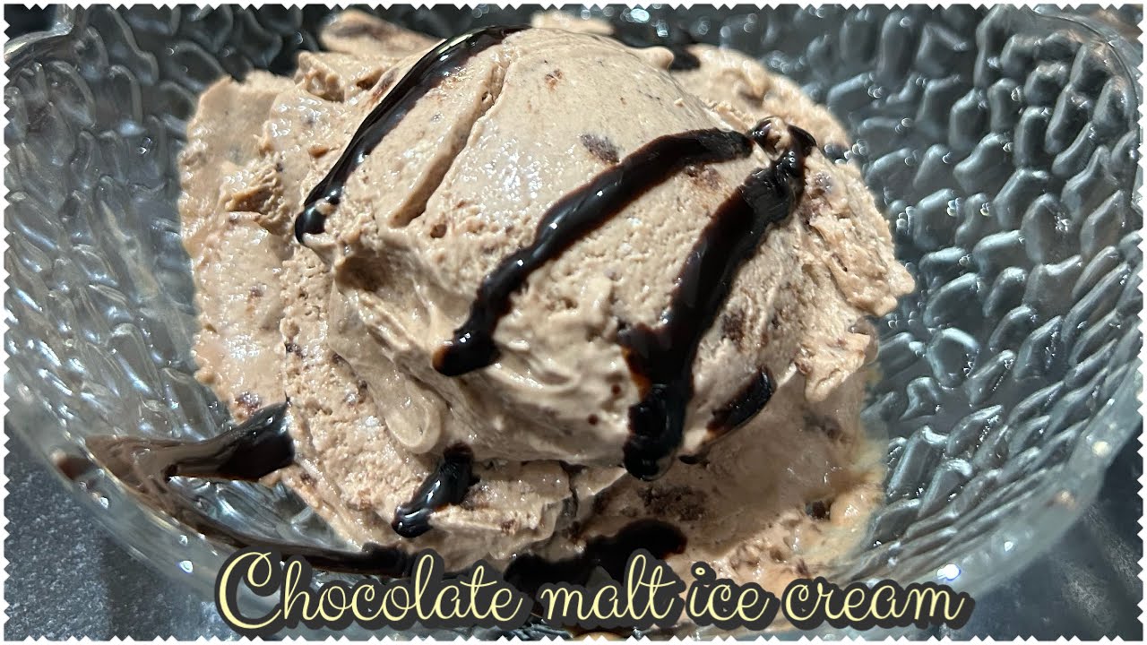 Chocolate malt Ice Cream @daarcheeni