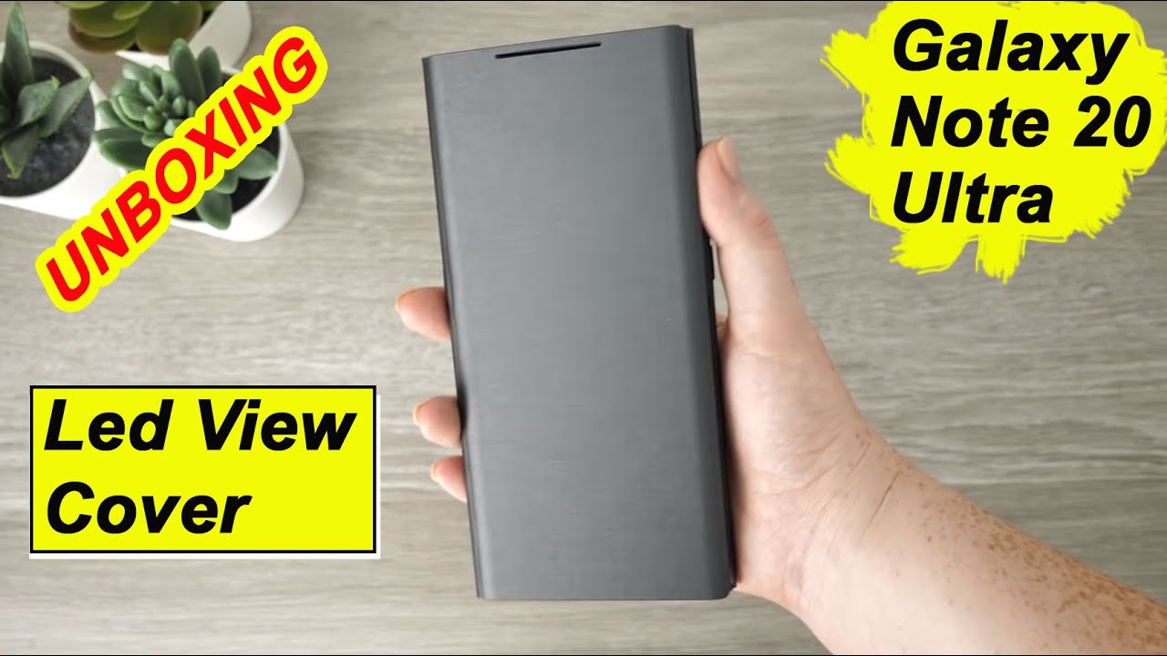 Unboxing Official Led View Cover Note 20 Ultra | Samsung Galaxy Note 20 Ultra 5G case