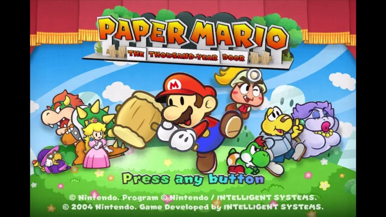 Paper Mario The Thousand Year Door Remake Chapter 2 Battle Theme Loop'd For 1 Hour!