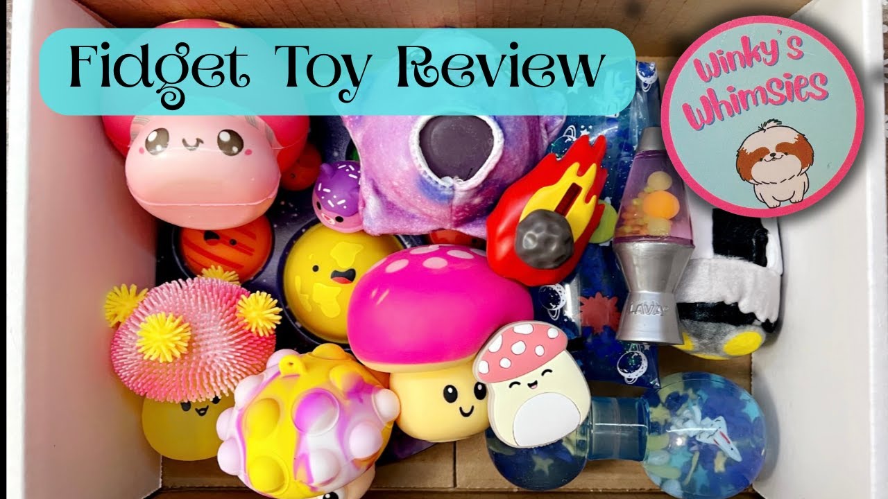 FIDGET TOY REVIEW | Winky's Whimsies Review | NO TALKING | Fidgetfetti
