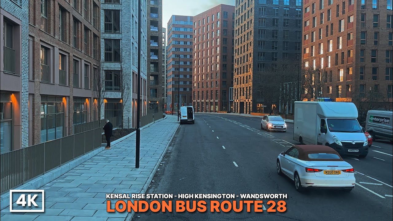 Charming West London by Bus with Upper Deck Views | London Bus Route 28 to Southwest London