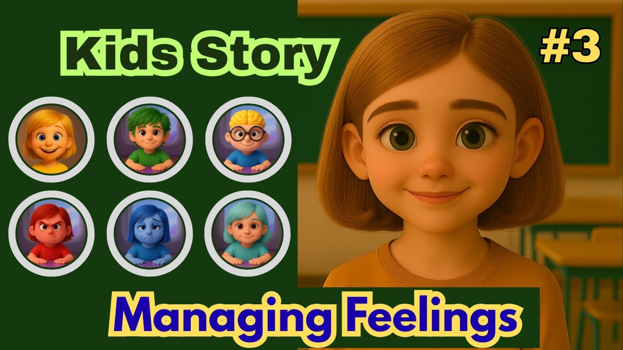 Kids Story About Emotions #3 | Managing Feelings & Decisions with Logic | Learning Videos for Kids