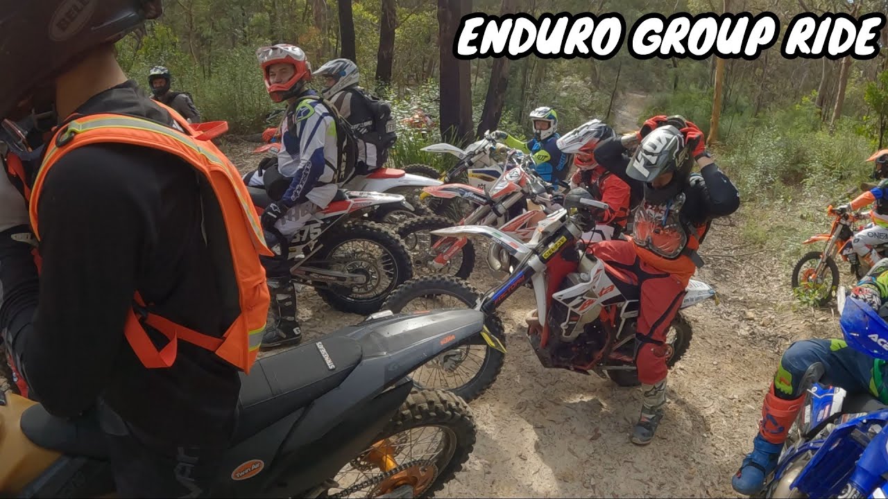 Epic Group Enduro Ride Hill Climbs And Single Trails