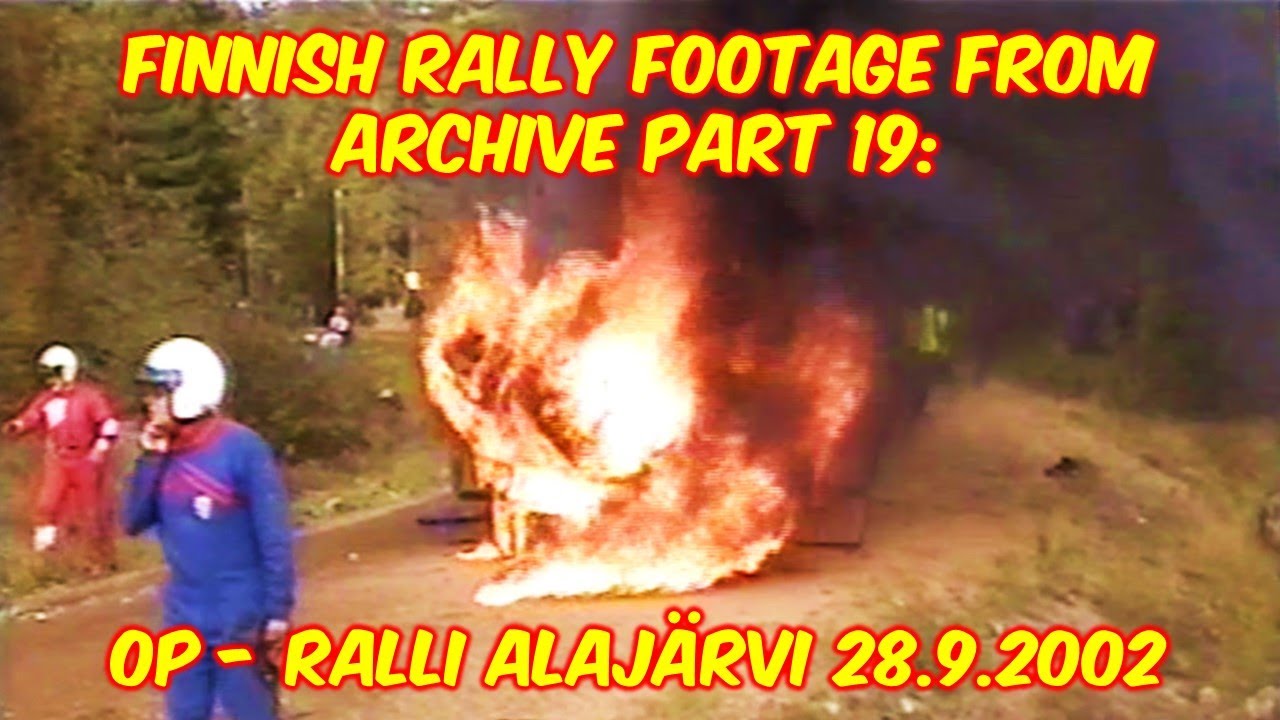 Finnish rally footage from archive part 19: OP - Ralli Alajärvi 28.9.2002