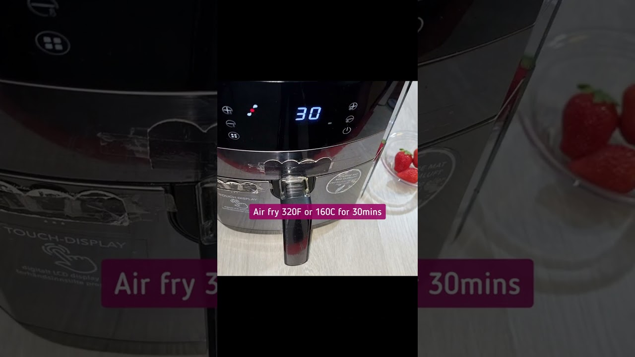 Air fryer Strawberry Muffins /Cupcakes #shorts  #airfryer #airfryerrecipes #recipe #muffins