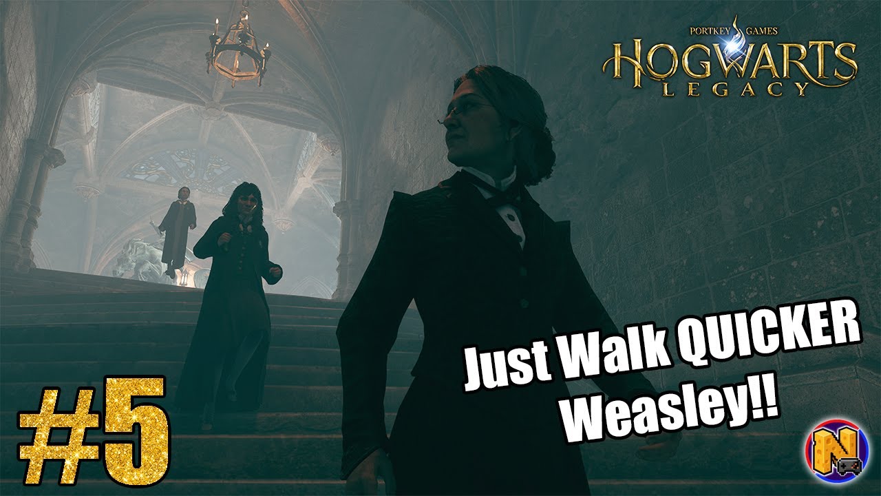 Hogwarts Legacy | Part 5 | The Slow Walking Tour | Ninqueso Plays