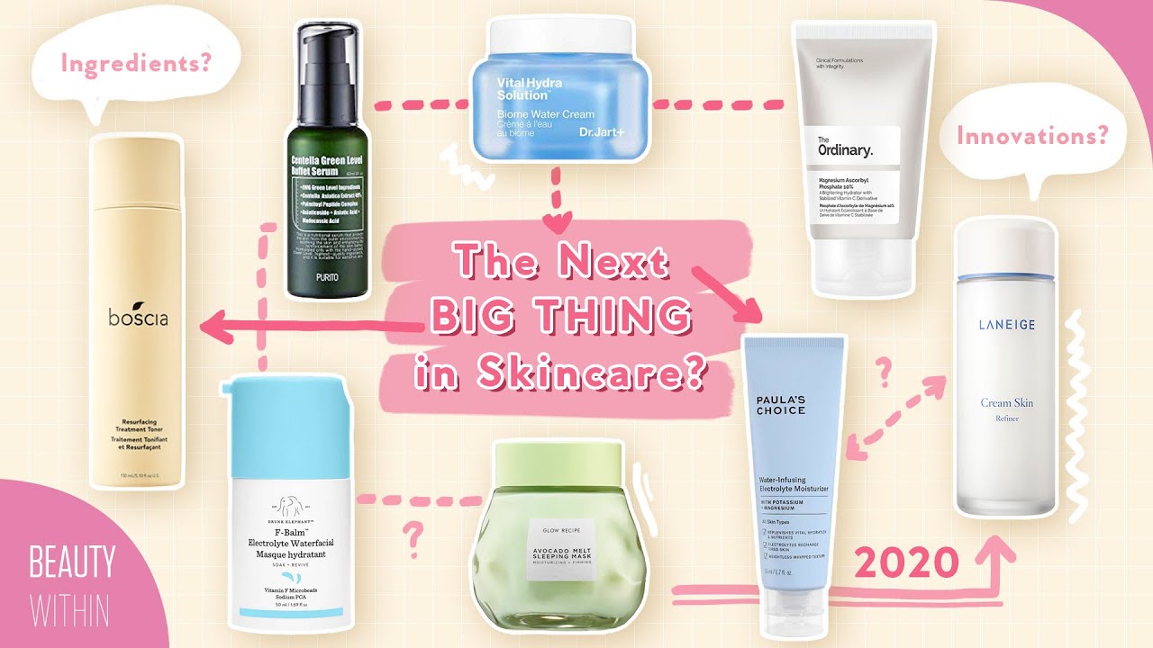10 Biggest Skincare Trends for 2020 🤩 New ingredients, products, innovations, skincare routines!