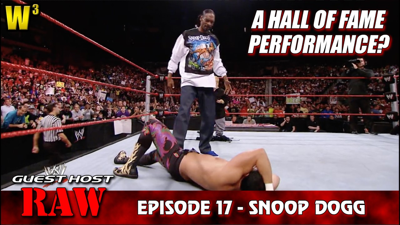 Snoop Dogg Lights Up the Audience and Smokes Chavo Guerrero | Guest Host Raw #17