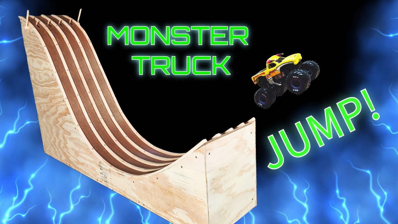 Building the Ultimate Toy Monster Truck Race Ramp | DIY Project