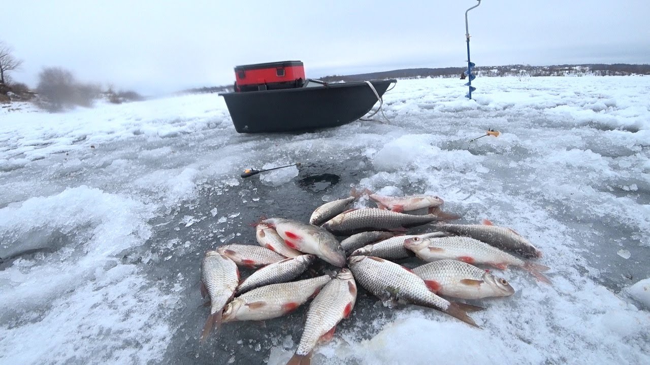 РЫБАЛКА В ГЛУХОЗИМЬЕ