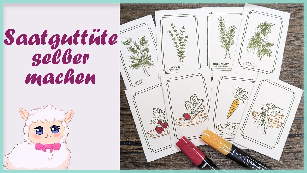 Saatguttüten selber machen mit 