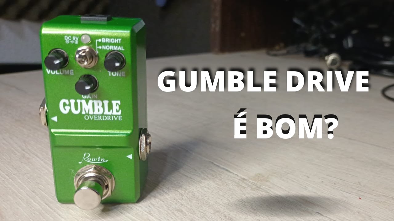 GUMBLE DRIVE ROWIN - Teste Review