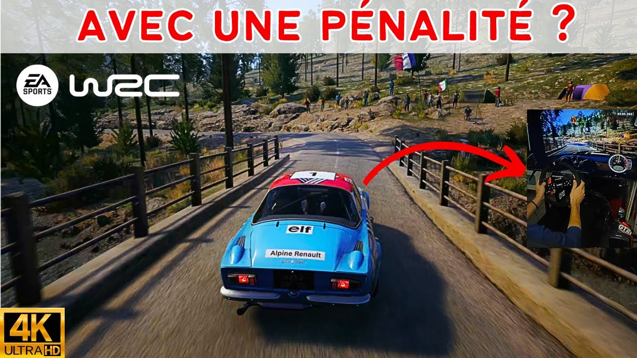 EA WRC : ALPINE A110 - World Record au Tour de Corse !
