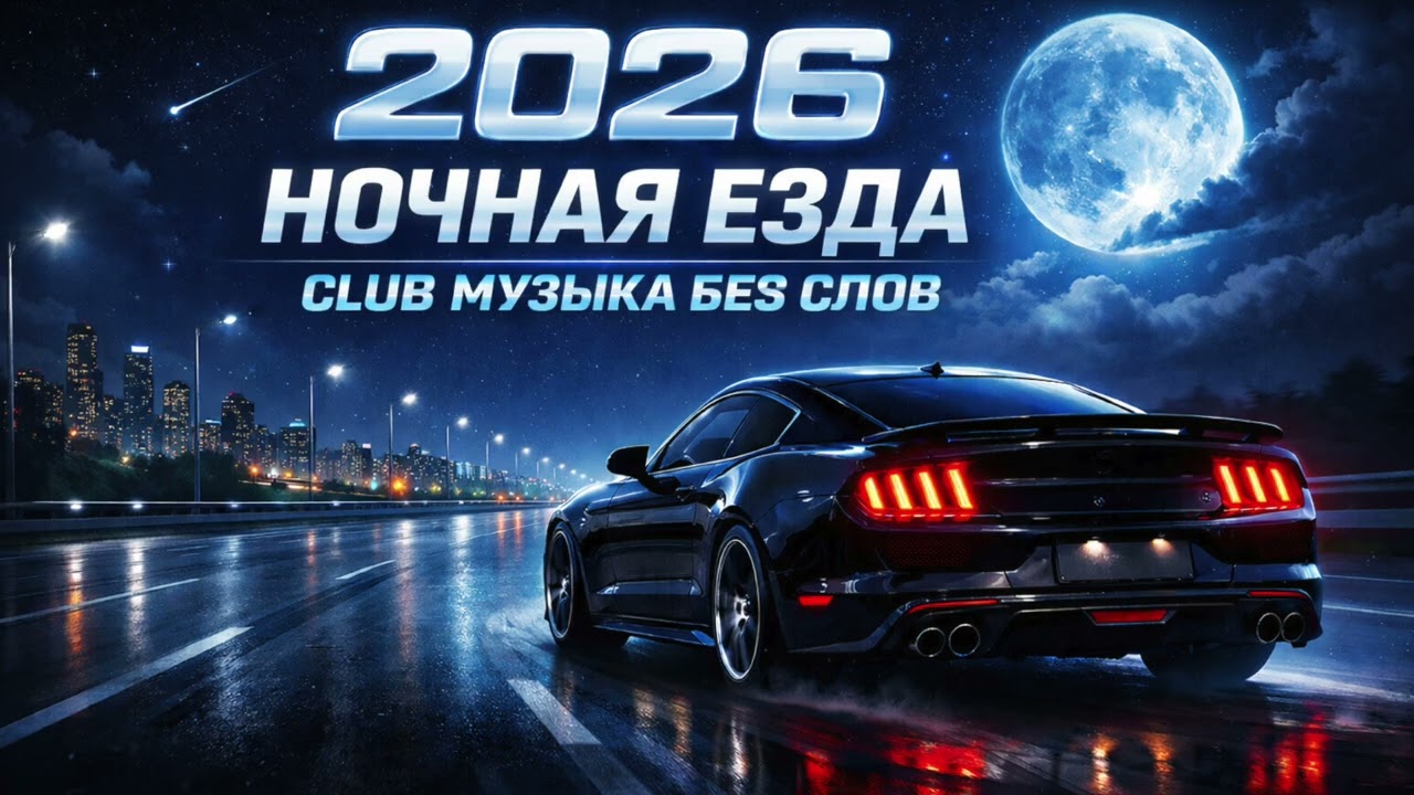 КЛУБНАЯ МУЗЫКА 2026 🔥 БЕЗ СЛОВ | МУЗЫКА ДЛЯ НОЧНОЙ ПОЕЗДКИ