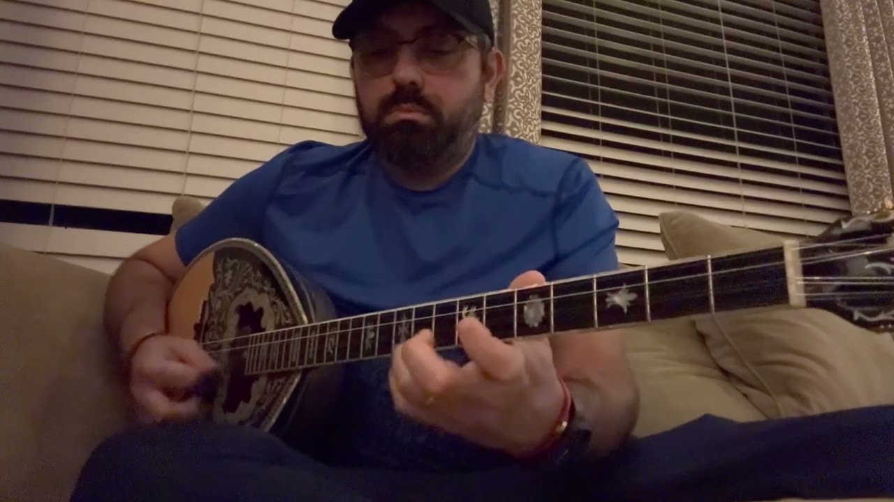 Bouzouki Practice at My Sedona Home