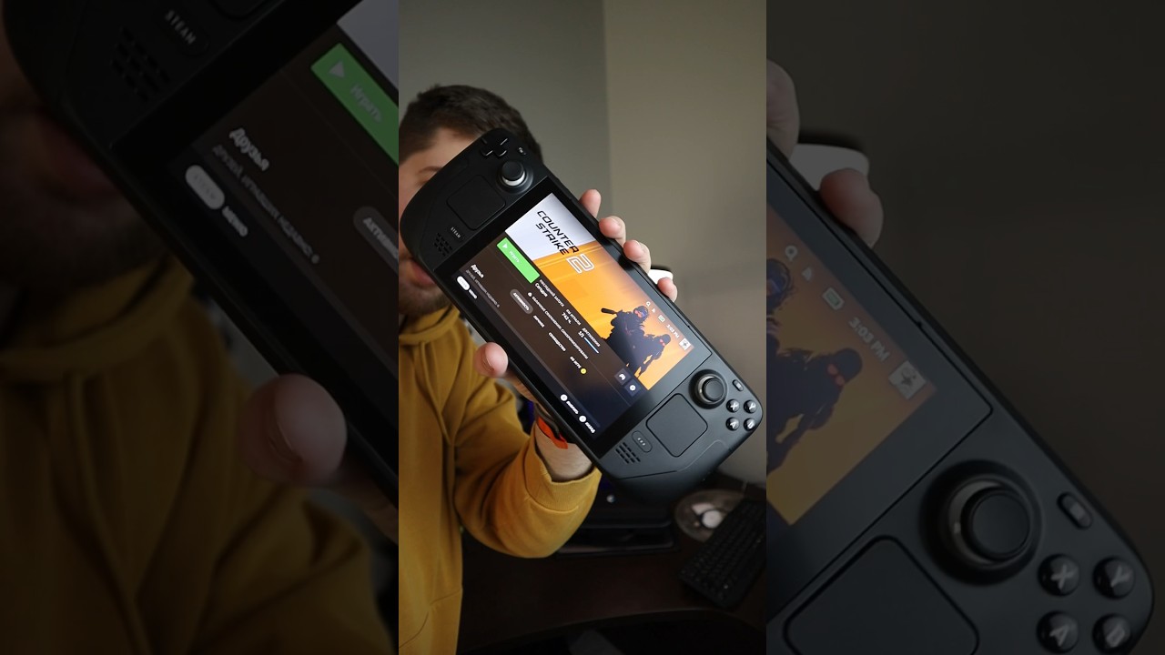 😉Как правильно играть в CS2 на Steam Deck👍