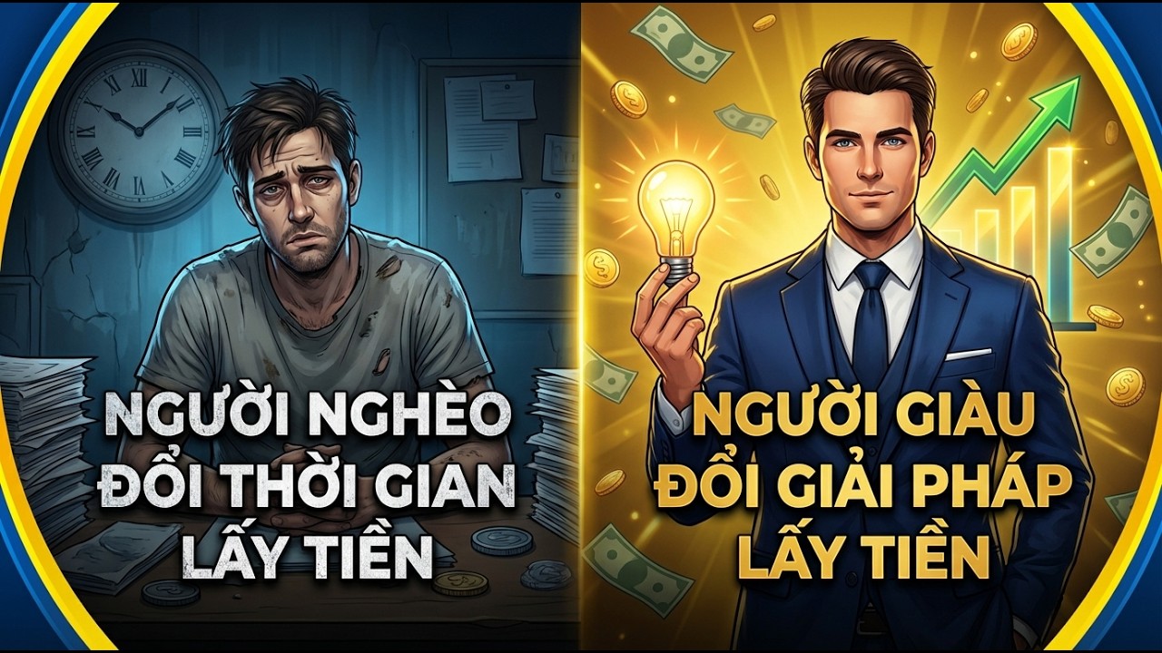 Sự khác biệt giữa người nghèo và người giàu chỉ nằm ở 1 điều