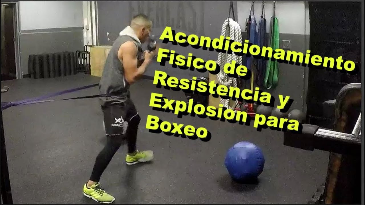 Acondicionamiento Fisico de Resistencia y Explosion Para Boxeo con Jonathan Maicelo