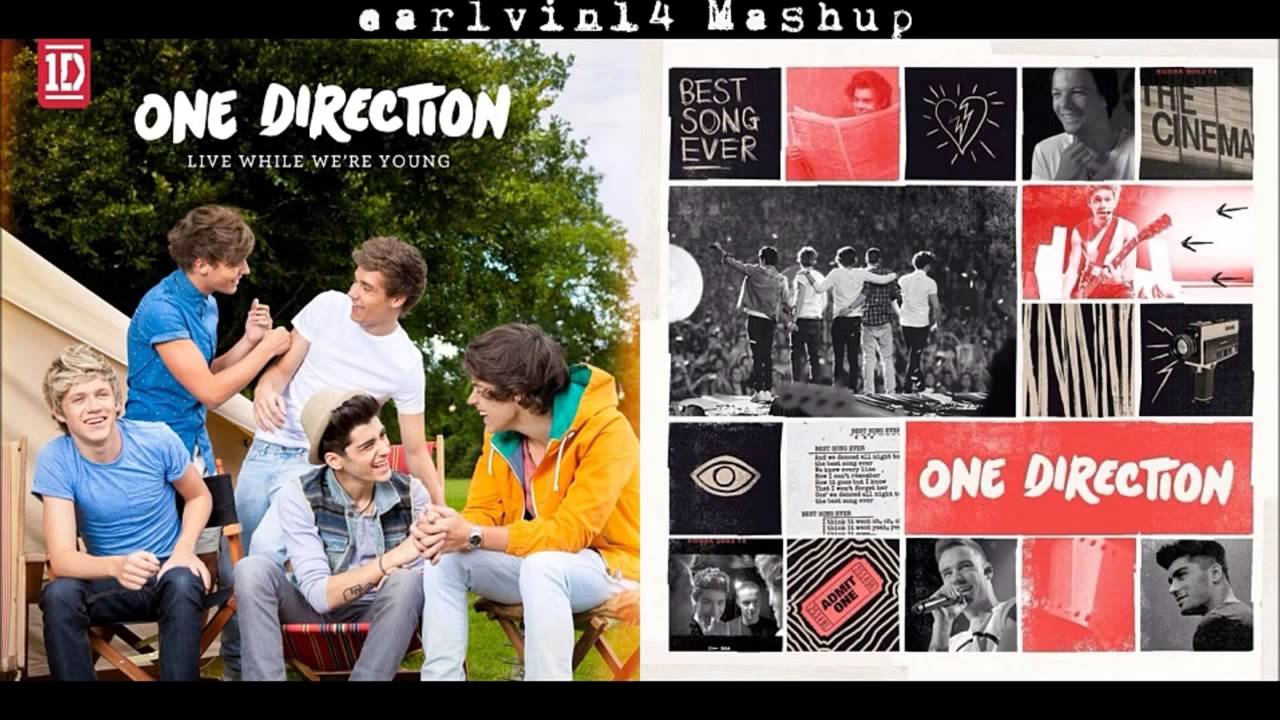 Live While Were Young vs Best Song Ever -  Mashup - One Direction
