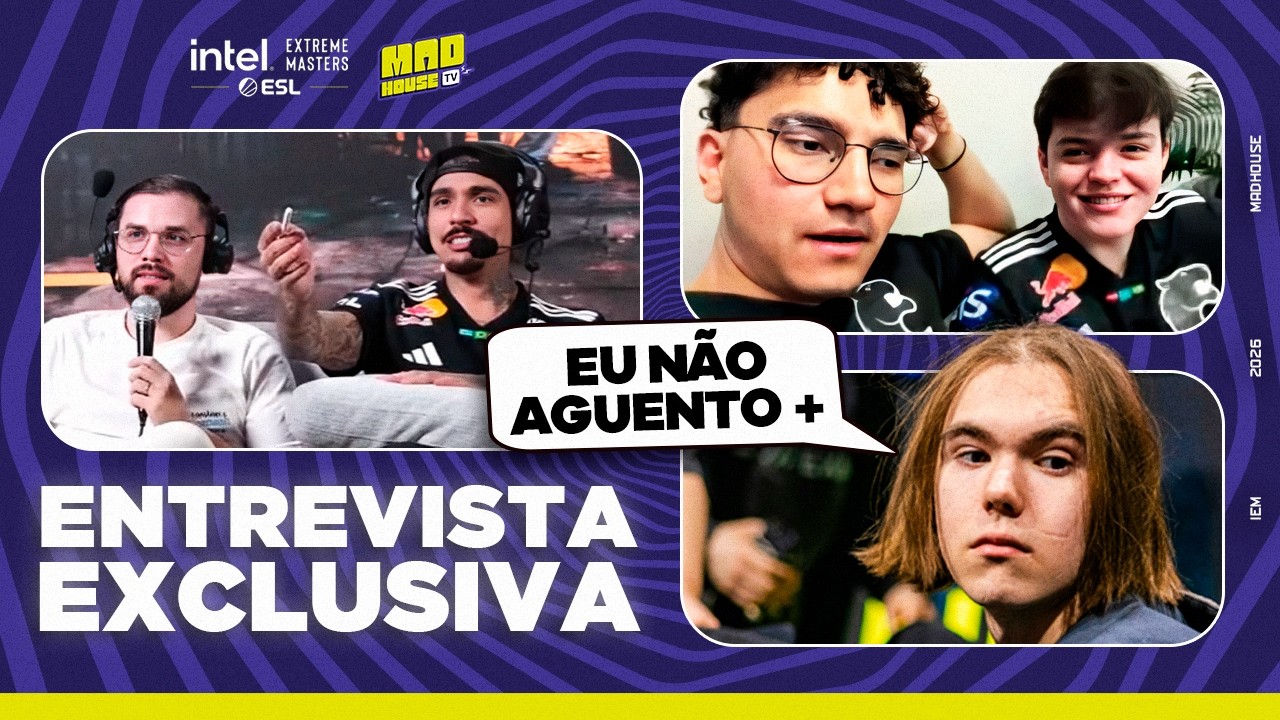 ENTREVISTA EXCLUSIVA COM A FURIA APÓS ELIMINAR SPIRIT DA IEM KRAKOW 2026! (MOLODOY E MAIS)