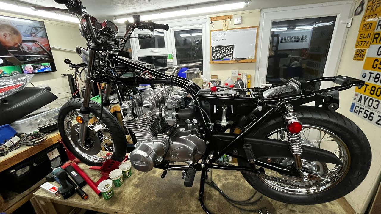 Kawasaki Z1A Rebuild. “Second” first start up. 