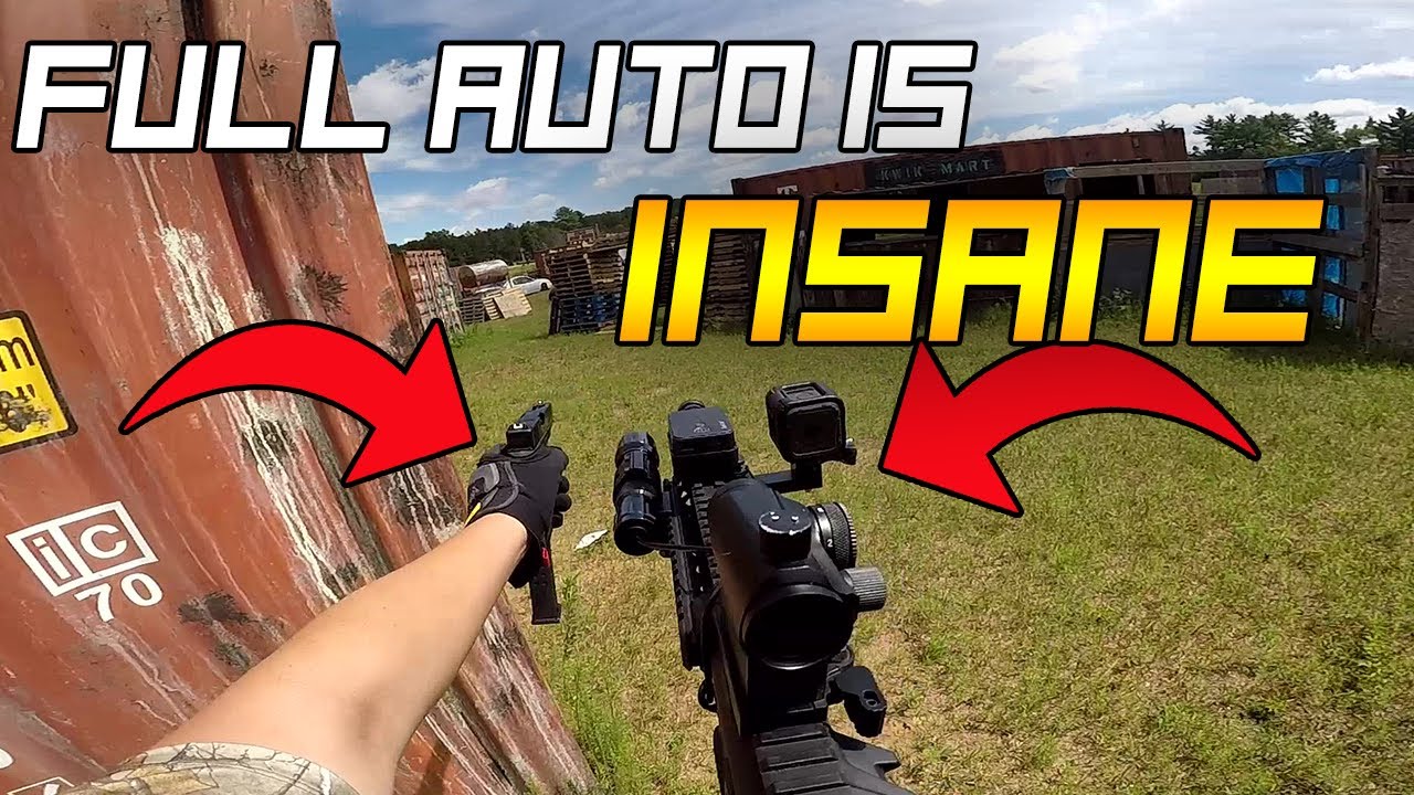 *FULL AUTO SHOULD BE BANNED* (Airsoft Gameplay)