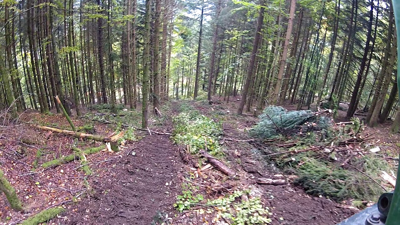 john deere 1110 echo3 en descente