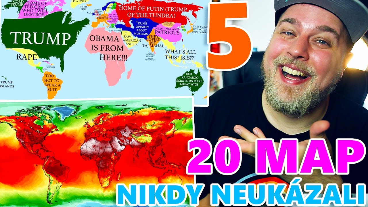 20 MAP KTERÝ TI VE ŠKOLE NIKDY NEUKÁZALI 5