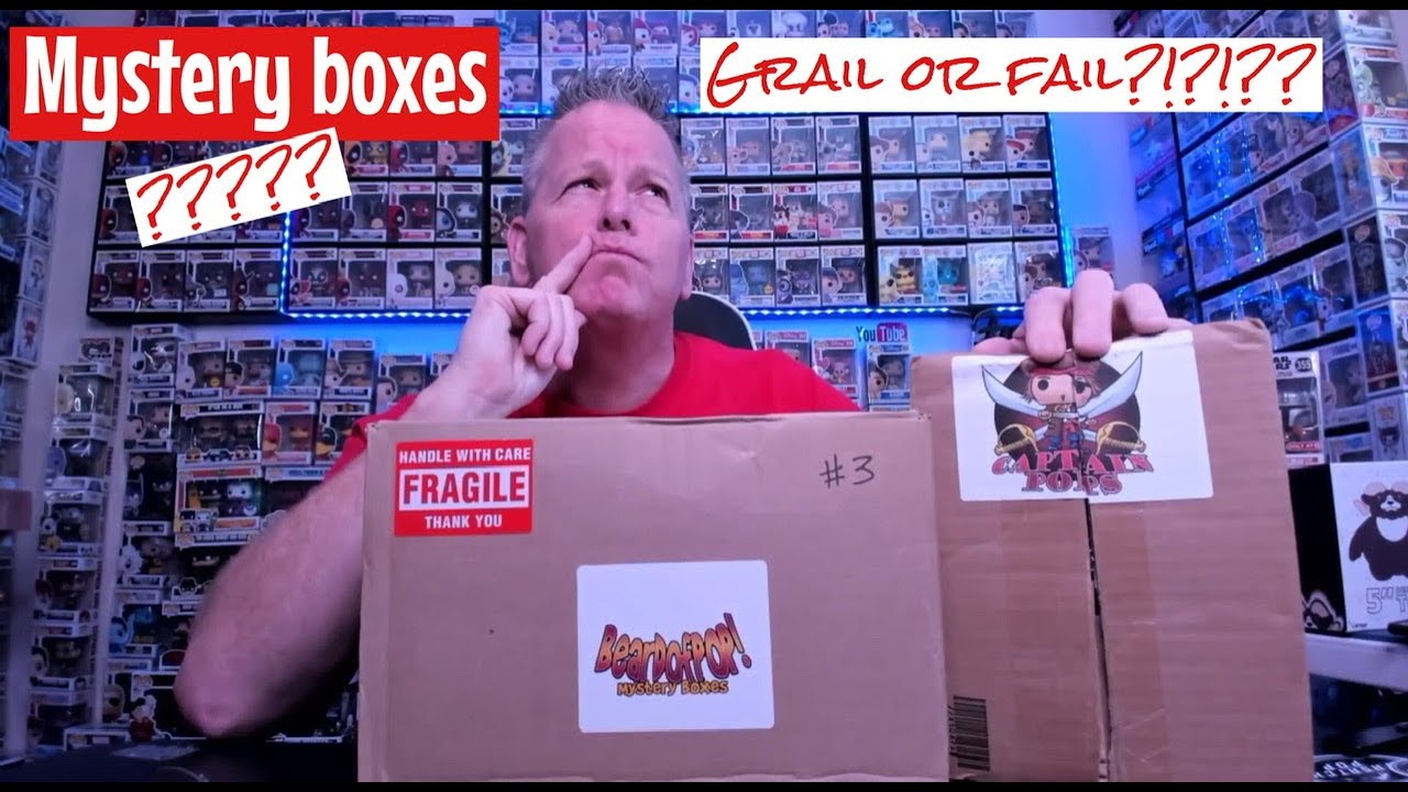 Mystery Boxes from Beard of Pop and Captain Pops. GRAIL OR FAIL?!?!?