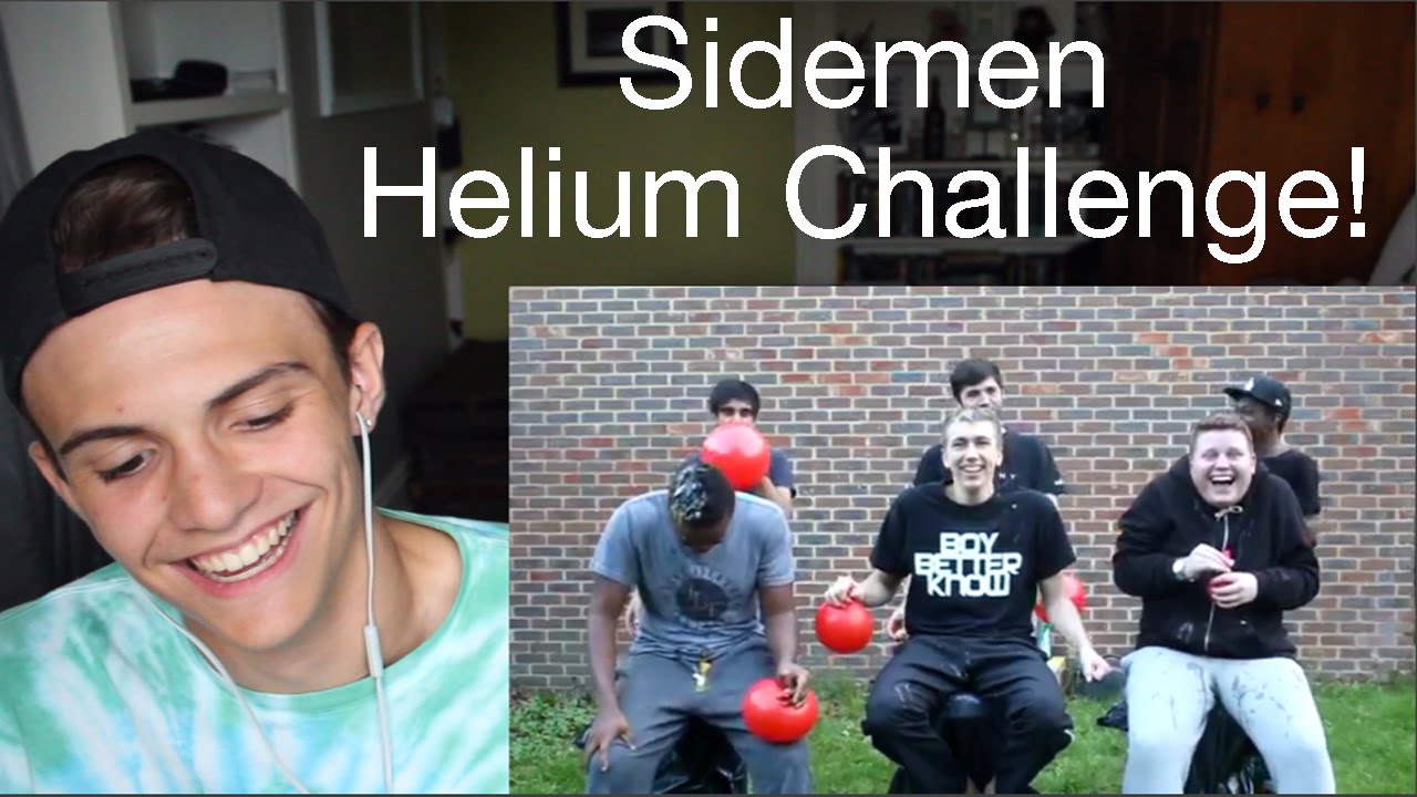 THE SIDEMEN HELIUM CHALLENGE! Reaction