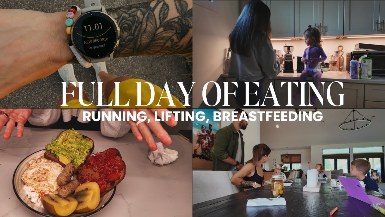 How I FUEL for Running, Lifting + Exclusively Breastfeeding