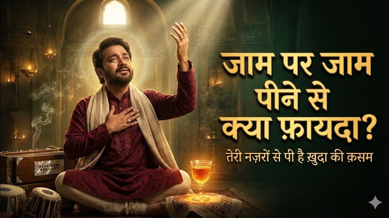 Ishq ka jam| Roohani Sad Qawwali | तेरी नज़रों से पी है ख़ुदा की क़सम