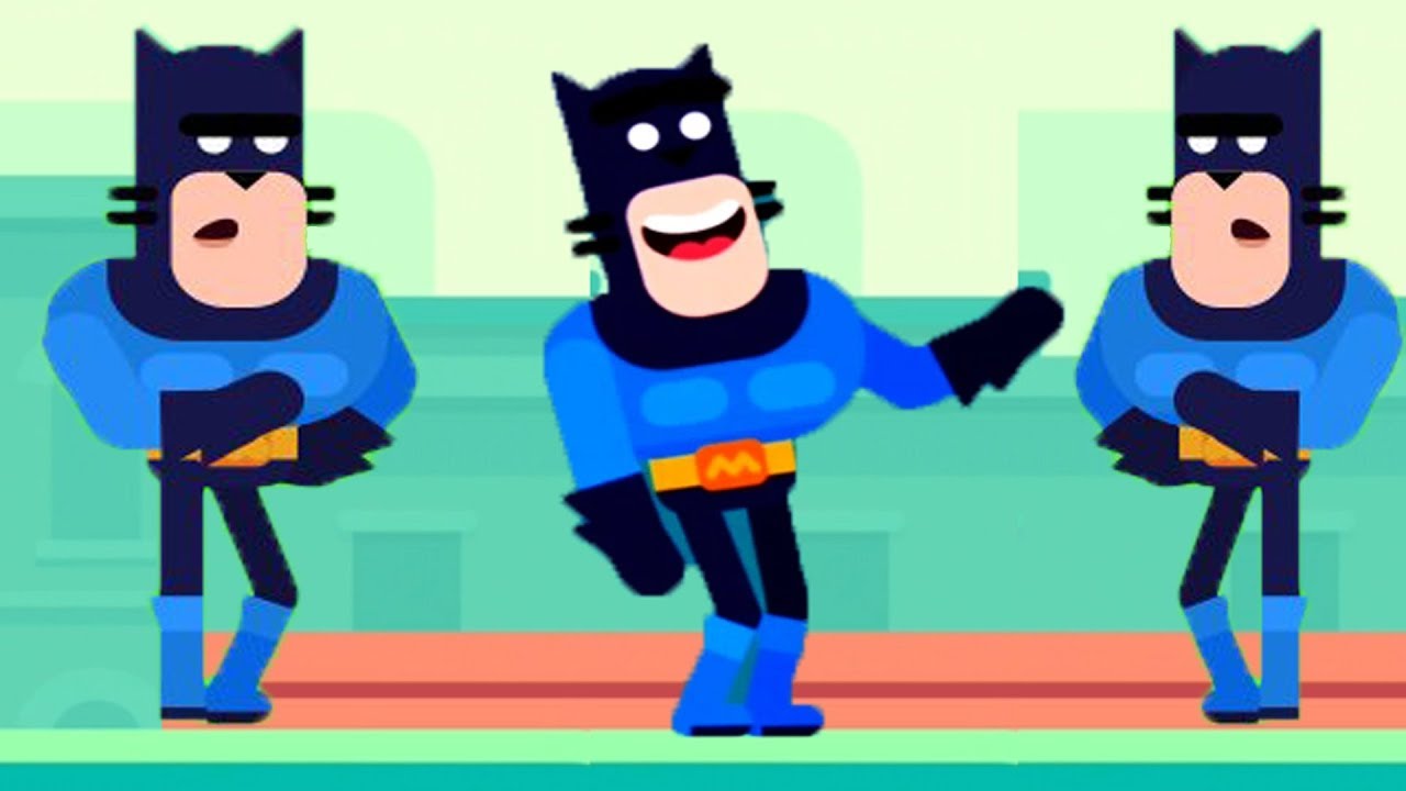 Bowmasters - Mancat VIP (BATMAN) Funny TOURNAMENT - Gameplay Walkthrough