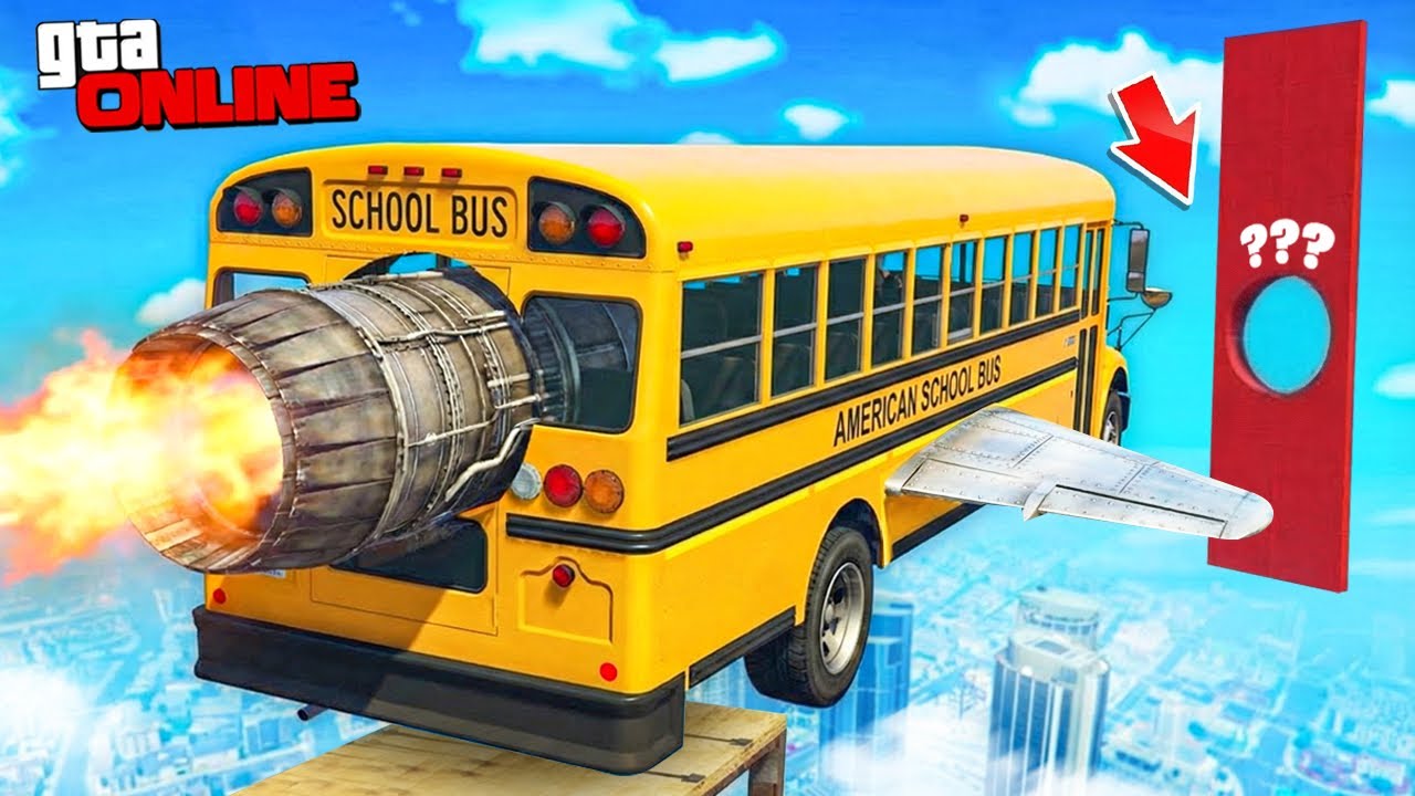 2 СКИЛЛ ТЕСТА = 100 МИНУТ БОЛИ! ПАРКУР НА АВТОБУСЕ который ЗАСТАВИТ ТЕБЯ СТРАДАТЬ В GTA 5 ONLINE