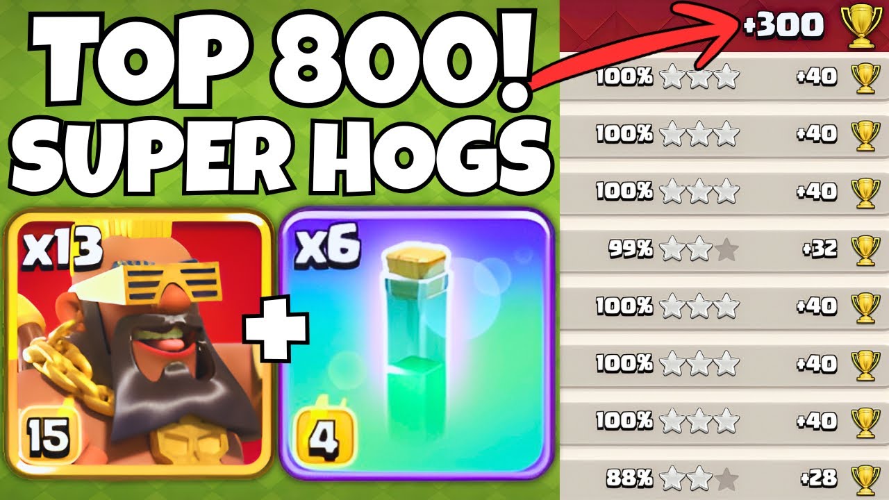 DOMINATING at the Top of Legends with OP Super Hog Army!