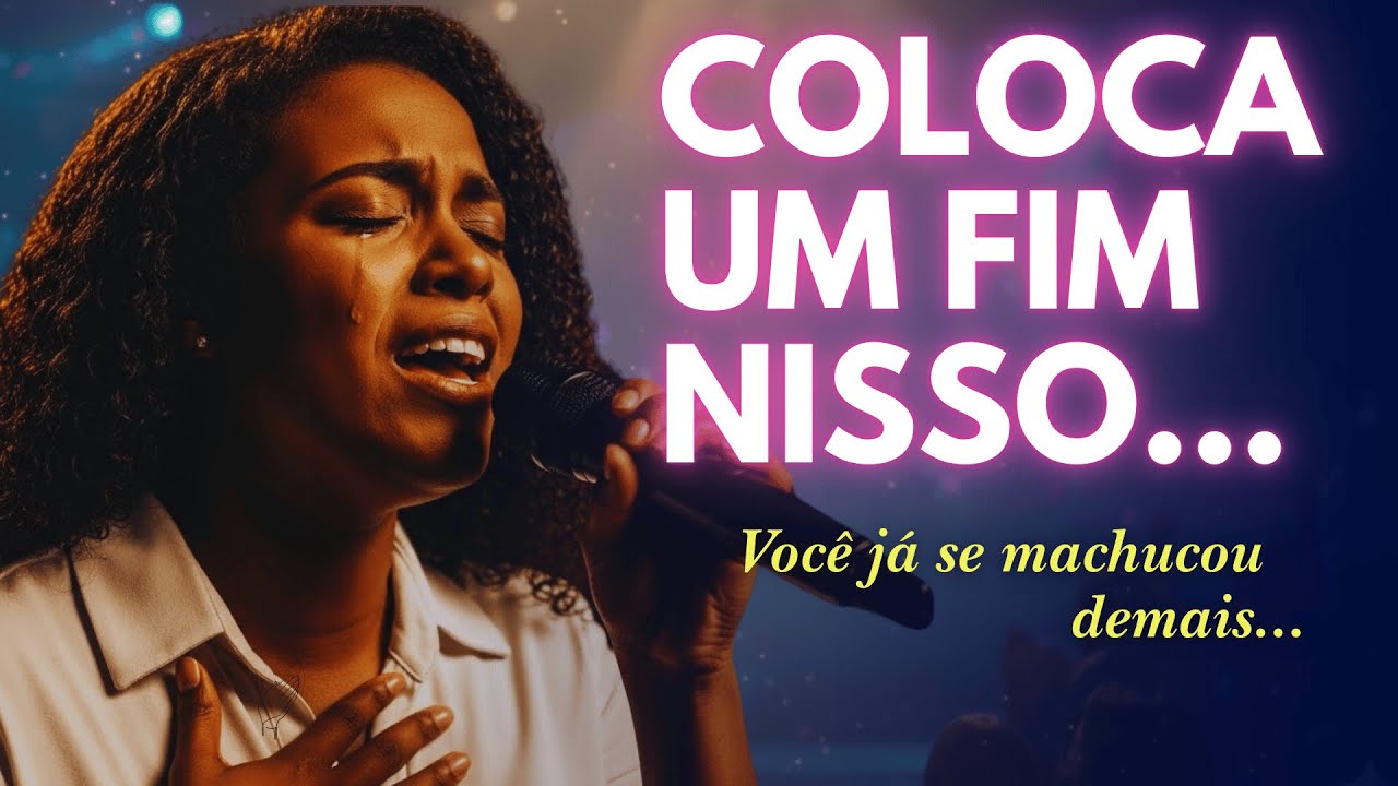 PARE DE INSISTIR (Deus cuida do que você solta) - Música Gospel | Louvor Inspirado em Aline Barros