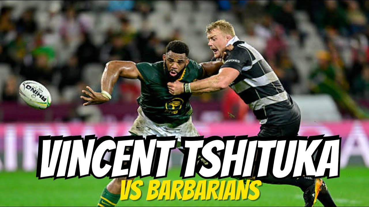 VINCENT TSHITUKA PERFORMANCE AGAINST BARBARIANS
