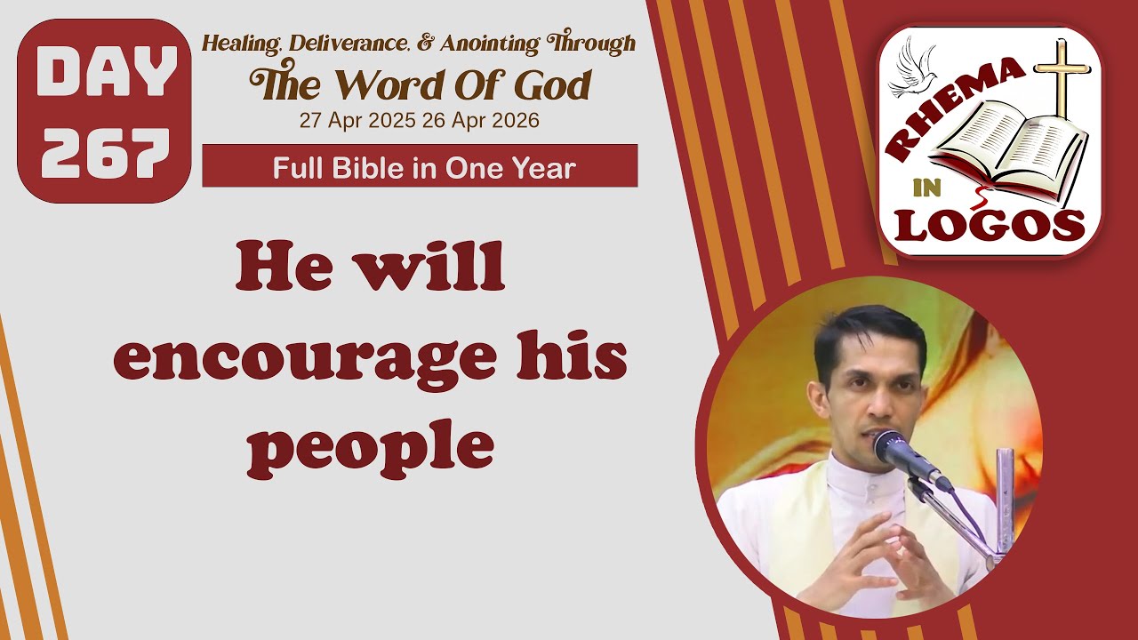 Day 267/365 | Fr. Albert VC | Healing Deliverance & Anointing through the Word of GodLogos Voice TV