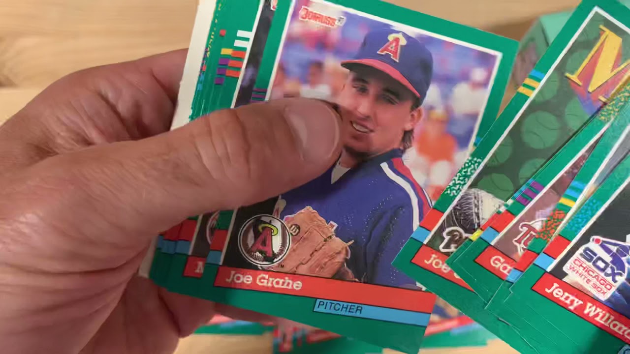 Hunting for Elites! 1991 Donruss Baseball Cards - ft Atlee Hammaker