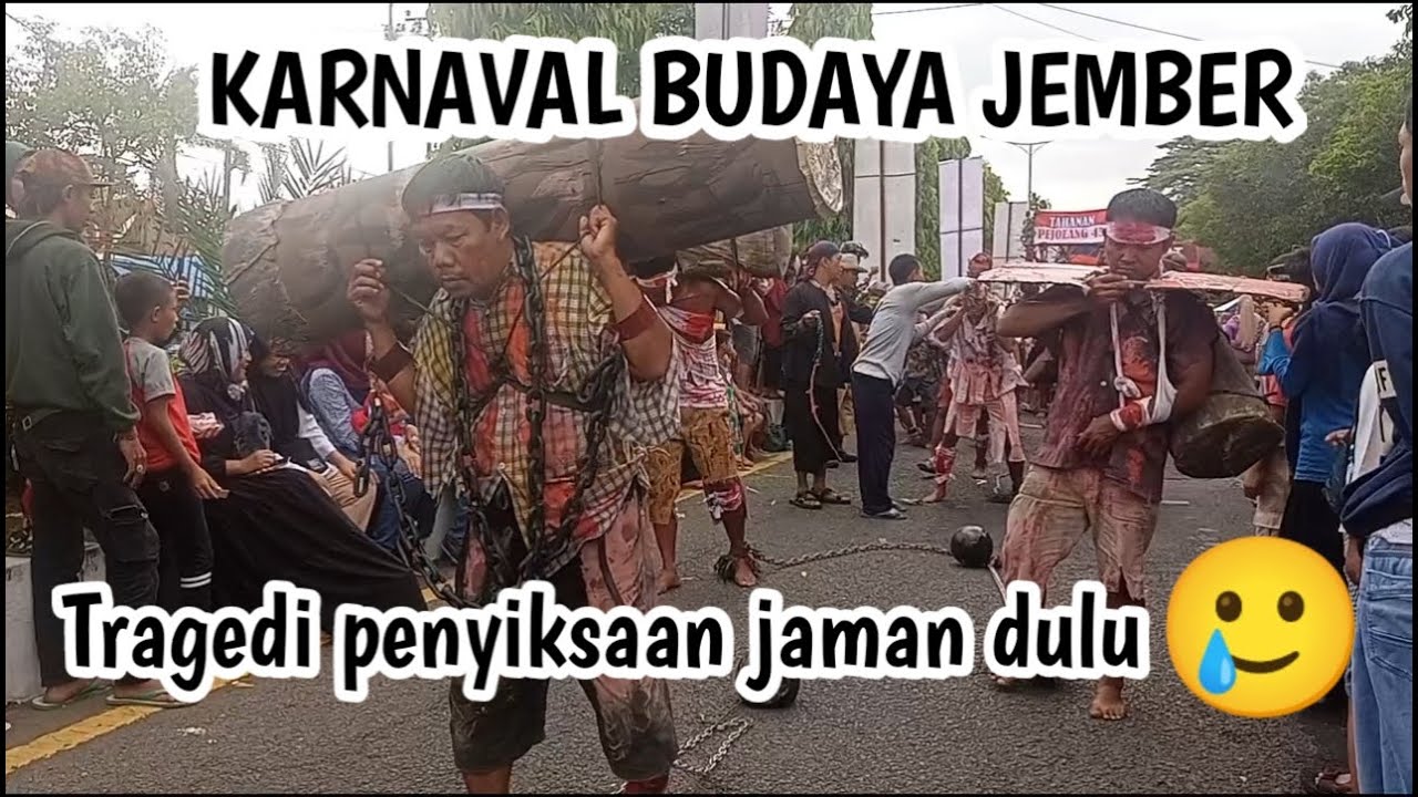 KARNAVAL BUDAYA JEMBER || TEATRIKAL MENGERIKAN PERJUANGAN PARA PAHLAWAN KEMERDEKAAN