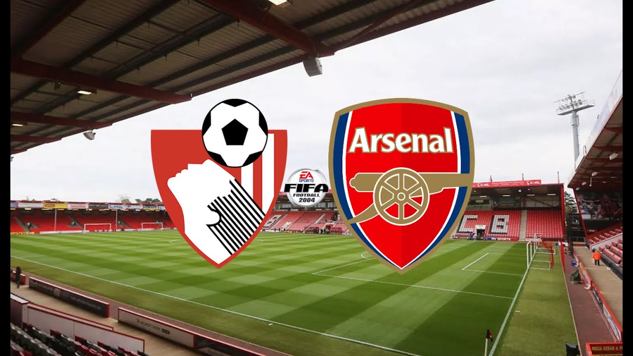 Bournemouth v Arsenal...but it's on FIFA 2004