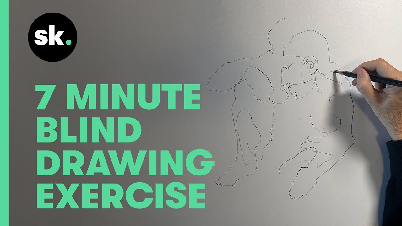30-Day Drawing Challenge |  Day 20: Blind Drawing Exercise